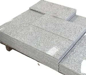 浅灰色花岗岩G603抛光砖，用于超市12 “x24” 305x610x 10mm便宜的中国花岗岩