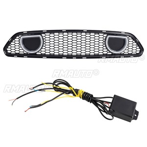Pour Ford Mustang 2015-2017 : Kit de carrosserie avec calandre de pare-chocs LED décorative et calandre avant LED, pièce extérieure - Product Image 5