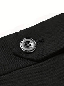 Traje ajustado de un botón para hombre, chaqueta de 3 piezas, vestido de negocios, chaqueta para fiesta de boda, chaleco y pantalón, para hombre de la serie del año, de la marca, en venta al por mayor - Product Image 5