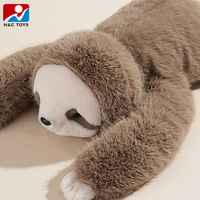 Peluche Longue à Câliner de 65 cm, Jouet en Peluche à Longs Bras, Animal en Peluche Rembourré de 1000 g, Oreiller en Peluche Doux, Jouet Paresseux