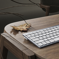 Keyboard Ajaib YESIDO Mini Desain 2.4G dan BT Nirkabel untuk Laptop Komputer Tablet
