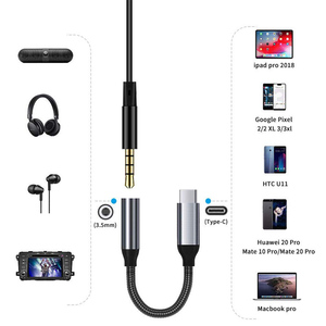 DAC alta calidad USB <span class=keywords><strong>C</strong></span> a 3,5mm adaptador de auriculares AUX tipo <span class=keywords><strong>C</strong></span> Jack auricular Cable de Audio - Product Image 2