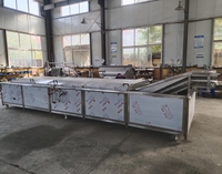 Machine de pasteurisation à bain-marie, Prix, Pompe à jus de tomate, Ligne de tunnel de pasteurisation pour sauces, Acier inoxydable SUS 304, 800-2000