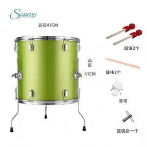 16 Inch Portable 2-Tier Wood Body Polyester <strong>Drum</strong> Heads <strong>Football</strong> Match Cheerleading Competition Cheering Fan <strong>Drum</strong> - Product Image 4
