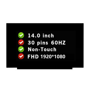 Écran NT140FHM-N43 v8.2 pour 5D11B77649 NT140FHM-N43 v8.2 02DC314 5D10W42366 e14g2 - Product Image 1