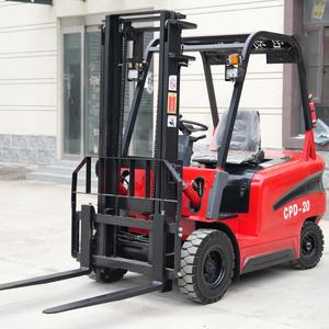 电池电动叉车 2 吨重载搬运仓库用高品质中国供应商平衡式电动叉车 - Product Image 6