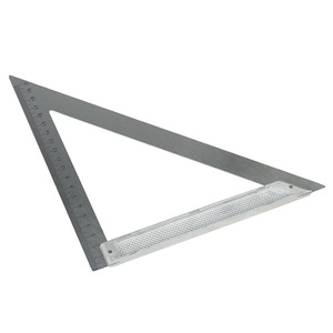 Yunbei Yb Aluminum Alloy 200mm 90 Degree Triangle Ruler For Decoration <b>Measuring</b> <b>Tool</b> - Product Image 5