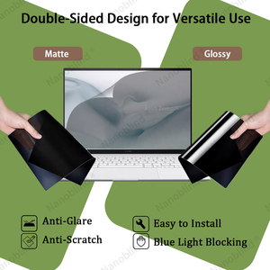 <span class=keywords><strong>Filtre</strong></span> de confidentialité pour écran d'<span class=keywords><strong>ordinateur</strong></span> portable 14 pouces 16:10, vente en gros OEM, installation facile, <span class=keywords><strong>anti</strong></span>-espionnage, PET <span class=keywords><strong>anti</strong></span>-reflets pour ASUS - Product Image 3