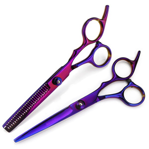 Tijeras de salón japonesas de 6 pulgadas de alta calidad, <span class=keywords><strong>Tutorial</strong></span> de corte de pelo para peluquero, tu propia marca - Product Image 6
