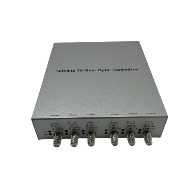 Universal Fiber WDM Catv Broadcast TV Transmitter Digital Optical Aluminium LNB and Optical Transmitter