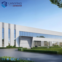 Almacén Prefabricado Personalizado de Estructura Metálica Ligera, Taller Prefabricado, Naves Industriales Metálicas