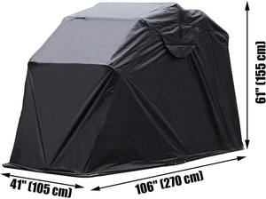 Abri extérieur robuste pour <span class=keywords><strong>moto</strong></span>, abri pliable, stockage, garage, tente, étanche, maison - Product Image 2