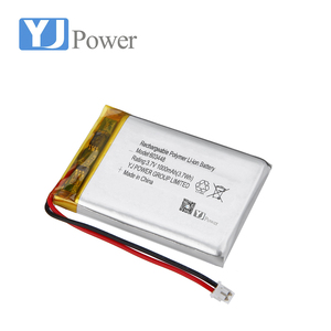 Batterie prismatique de polymère de lithium de YJ603448 1000mAh 3.7v pour les équipements sans fil - Product Image 2