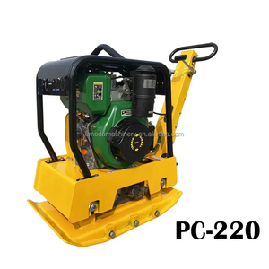 उच्च गुणवत्ता वाली प्लेट कॉम्पैक्टर वाइब्रेटिंग प्लेट गैसोलीन कंक्टर निर्माण के लिए ग्राउंड फ्लोर डामर मिट्टी प्लेट कम्पेक्टर - Product Image 2