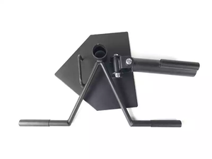 Support pivotant <span class=keywords><strong>à</strong></span> 360 degrés pour installation au sol avec plateforme en T, poignée de rangée et ancre pour corde de combat - Product Image 5