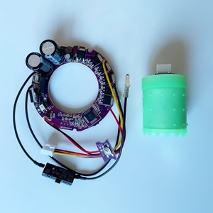 มอเตอร์ความเร็วสูงพร้อมแผงควบคุม 36V 12V มอเตอร์พัดลมดิจิตอลสำหรับพัดลมไร้ใบพัด - Product Image 1