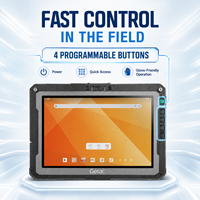 Tablette industrielle robuste Getac ZX10 10,1 pouces, 8 Go de RAM, 128 Go de stockage, processeur Qualcomm Octa Core, écran tactile capacitif