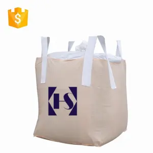 Hesheng polypropylene FIBC bags Bearing capacity 1-3 tons super sacks Industrial bag plastic Firewood mesh bags