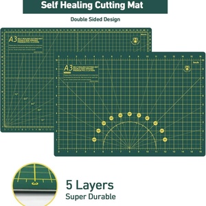 Kit de couteau à découper DIY, coupeur rotatif, tapis de découpe A3 pour travaux artistiques, loisirs créatifs, scrapbooking - Product Image 2