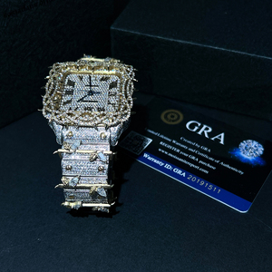 <span class=keywords><strong>Reloj</strong></span> Mecánico Automático <span class=keywords><strong>para</strong></span> Hombre con Logotipo Personalizado, Venta al Por Mayor, Diseño de Lujo con Cristales, Acabado en Dos Tonos, Estilo Urbano - Product Image 2