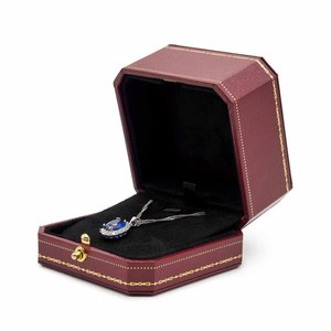 Caja de plástico de lujo para colgantes, caja de joyería al por mayor, impresión de logotipo del cliente, caja de regalo para joyería, se aceptan cantidades pequeñas. - Product Image 1
