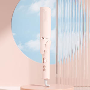 Fer à boucler et lisseur Cool Air incurvé 198 Rose, multi-styler portable avec moteur sans balais - Product Image 1