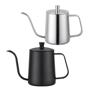 In acciaio inox bocca sottile gocciolamento bollitore versare sopra espresso erogazione del <span class=keywords><strong>caffè</strong></span> pentola a collo di cigno beccuccio versare sopra <span class=keywords><strong>caffè</strong></span> bollitore - Product Image 1