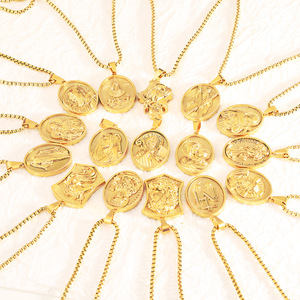 Collar con Colgante de Cruz de Acero de <span class=keywords><strong>Titanio</strong></span> de Moda al por Mayor para Hombres y Mujeres, Joyería Religiosa Unisex, Nueva Colección Primavera 2024 - Product Image 3
