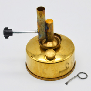 Torche à alcool/de type portable, en cuivre, J02075, chauffage extérieur, équipement pour expériences chimiques, instrument pédagogique pour collèges. - Product Image 3