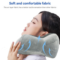 Kit de voyage directement de l'usine comprenant un oreiller ergonomique en mousse à mémoire de forme en forme de U, une couverture assortie et un masque de sommeil, parfait pour voyager.