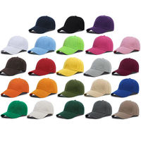 Gorra de Béisbol de Algodón Multicolor con Borde Ribeteado, Gorra Lisa para Personalizar con Logotipo, Gorras Promocionales Publicitarias al por Mayor