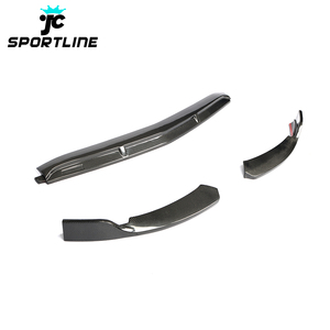 Alerón frontal de fibra de carbono Clase C W205, accesorio para <span class=keywords><strong>Mercedes</strong></span> <span class=keywords><strong>Benz</strong></span> W206 <span class=keywords><strong>C300</strong></span> <span class=keywords><strong>Sport</strong></span> <span class=keywords><strong>2019</strong></span> 2018 - Product Image 1