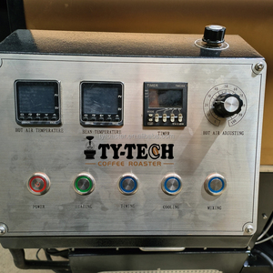 Giá cả cạnh tranh PID nút điều khiển Artisan hỗ trợ TJ 3kg 5kg 6kg cà phê rang xay không khí nóng màu xanh lá cây cà phê đậu Máy rang - Product Image 5