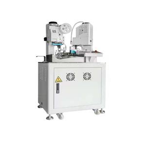 Machine de sertissage de joints à deux fils entièrement automatique équipement de pressage à dénuder pour la coupe de câbles OEM - Product Image 2