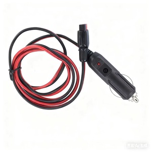Adaptador de enchufe Anderson a encendedor de cigarrillos, cable de alimentación de 30A 2x0,75mm, accesorio duradero para electrónica automotriz - Product Image 3