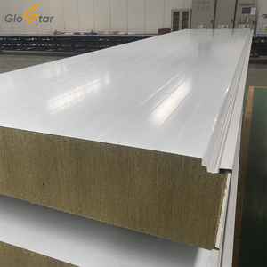 <span class=keywords><strong>Panel</strong></span> Sandwich Dinding Rock Wool IW Tebal 50mm Anti Api, Tahan Panas, dan Tahan Air untuk Kulit Pabrik Manufaktur Pabrik A1 - Product Image 6