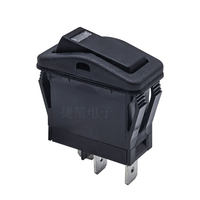 IP67 16(8)A125V/250V X7 série SPST une couleur lumière 3P ON-OFF étanche interrupteur à bascule pour véhicule Bus Machine extérieure
