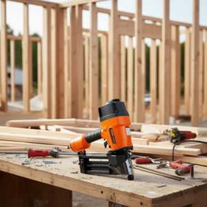 Pistola Neumática DB para Clavos en Espiral, 15 Grados, de 1-3/4 a 3-1/2 Pulgadas, de Aleación de Aluminio, para Construcción y Enmarcado - Product Image 2