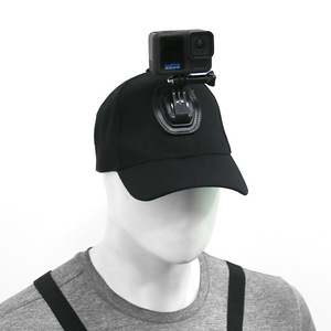Soporte para Gorra/Casco con Perspectiva en Primera Persona para GoPro, con Protección Solar, para Transmisión en Vivo, TikTok, Pesca al Aire Libre y Otros Usos - Product Image 1