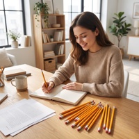 Crayons promotionnels jaunes HB avec gomme, pré-affûtés, hexagonaux, écriture fluide, vente en gros pour écoles et bureaux, logo personnalisé, cadeau OEM