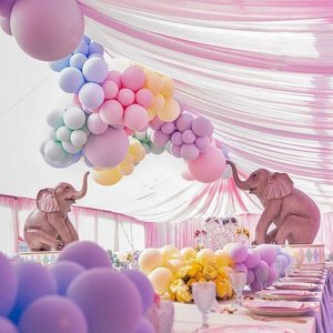 Kit d'arc-en-ciel avec des ballons macarons, pièces, pour licorne magique, <span class=keywords><strong>Pastel</strong></span>, glaces, fête d'anniversaire, stand Photo, fête en arrière-plan - Product Image 6