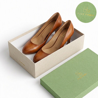 Boîte à chaussures personnalisée en carton avec revêtement UV et gaufrage, étanche, pour le rangement des baskets, des bottes et des chaussures pour femmes