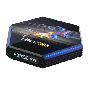 Quad Core TV BOX HK1 RBOX R2 Android 11.0 Latest OS STB 4GB 32GB 8K RK3566 2.4G&5G WiFi 1000M Android TV BOX