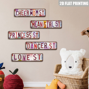 Letrero Metálico Estilo Matrícula Vintage de <span class=keywords><strong>Mean</strong></span> <span class=keywords><strong>Girls</strong></span>, Frase de la Película, Decoración de Pared - Product Image 5