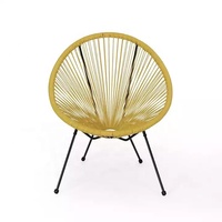Chaises d'extérieur colorées personnalisées, 3 ensembles, chaises en rotin tressé pour balcon, ensemble de petite table à thé