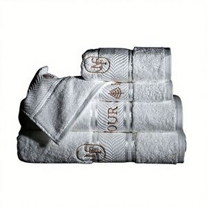 Serviettes de piscine en coton tissé 100 % de qualité hôtelière 5 étoiles, grandes et petites, douces, séchage rapide, haute absorption d'eau, écologiques, en tissu long - Product Image 1