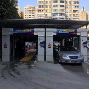 Équipement de lavage de voitures en tunnel de qualité supérieure, norme d'exportation chinoise, machine de lavage de voitures en tunnel entièrement automatique avec PLC <span class=keywords><strong>Siemens</strong></span> - Product Image 4