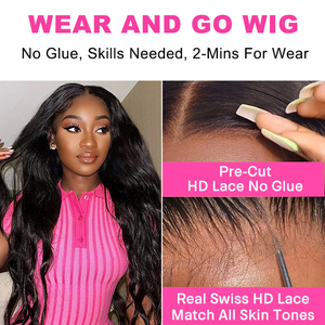 ISEE Wear And Go parrucche per capelli umani, parrucca con chiusura frontale in pizzo svizzero HD facile da installare, parrucche HD Glueless ricci per tutte le donne - Product Image 2