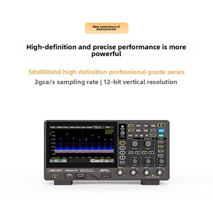 Oscilloscope numérique à mémoire haute résolution Siglent SDS804X 12 bits, 4 canaux, avec fréquence d'échantillonnage de 2 G, bande passante de 70 MHz, modèle HD SDS8 - Product Image 6
