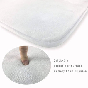 1 tappetino di benvenuto ispirazionale con stampa 'May God Bless This Home', resistente, antiscivolo, lavabile in lavatrice, assorbente, per bagno. - Product Image 6